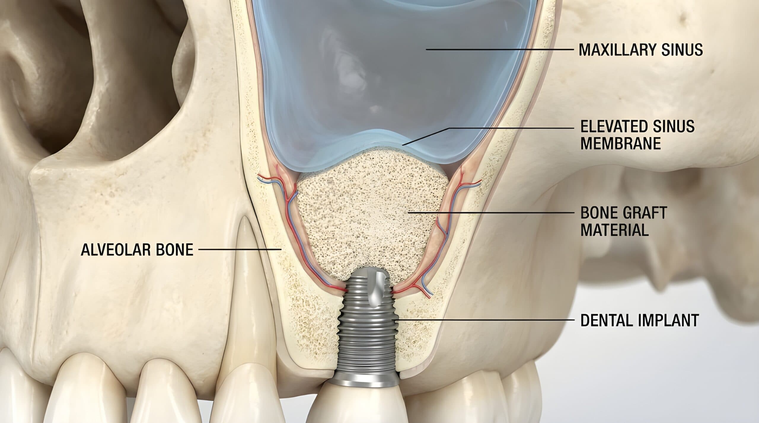 Pneumatisation du sinus maxillaire : comprendre le phénomène